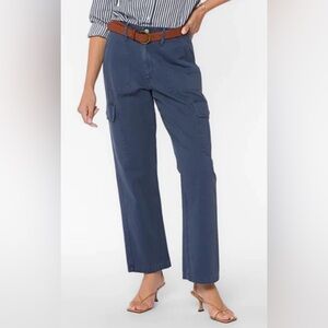 Velvet Earth Bradley Cargo Pants - Navy